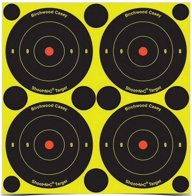 Birchwood Casey Shoot-NC 3in Bulls Eye Target BC-34315 by Birchwood Casey