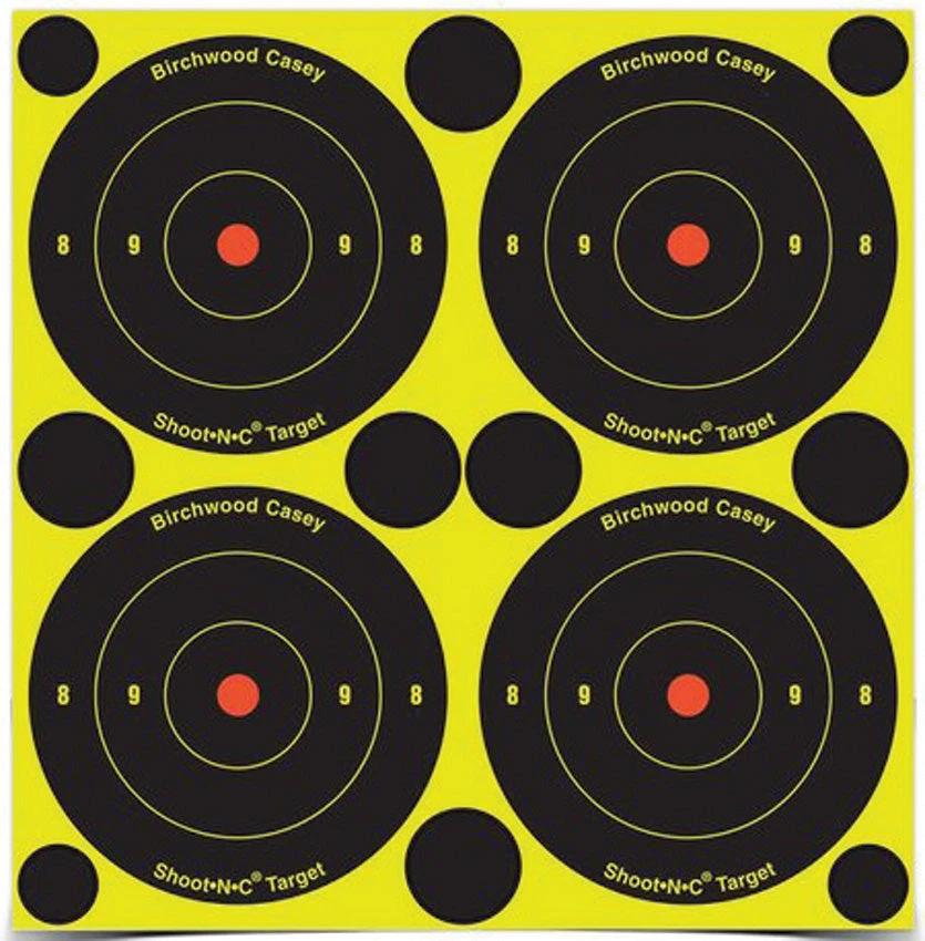 Birchwood Casey Shoot-NC 3in Bulls Eye Target BC-34375 by Birchwood Casey