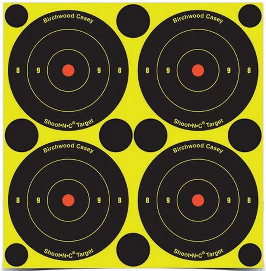 Birchwood Casey Shoot-NC 3in Bulls Eye Target BC-34375 by Birchwood Casey