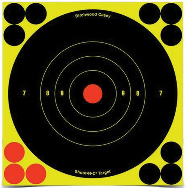 Birchwood Casey Shoot-NC 6in Bulls Eye Target BC-34550 by Birchwood Casey