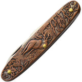 Beretta Folding Knife Pen Blade Bottle Opener Premium Three Point Five Inch Closed For Collectors by Beretta