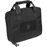 Beretta Pistol Case Black For Shooters Fully Padded Interior With Wraparound Zipper 600D Polyester Magazine Straps by Beretta