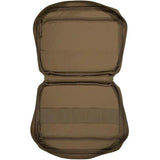 Beretta Pistol Case Coyote Brown Fully Padded Interior Wrap Around Zipper 600D Elastic Magazine Straps For Gun Owners by Beretta