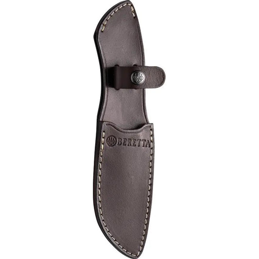 Beretta Eland Fixed Blade Knife With 3.75in Satin 440 Stainless Blade Full Tang Walnut Handle For Outdoor Enthusiasts by Beretta