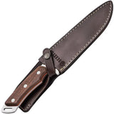 Beretta Oryx Fixed Blade Knife For Outdoorsmen 11.25 Inch Satin 440 Stainless Blade Walnut Handle With Extended Tang by Beretta