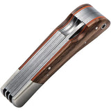 Beretta Duiker Three Blade Lockback Knife With Satin 440 Stainless Blades And Walnut Handle For Outdoors Enthusiasts by Beretta