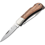 Beretta Duiker Three Blade Lockback Knife With Satin 440 Stainless Blades And Walnut Handle For Outdoors Enthusiasts by Beretta