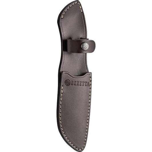 Beretta Gut Hook Fixed Blade Knife 9.25 Inch Satin 440 Stainless Full Tang Walnut Handle For Outdoor Enthusiasts by Beretta