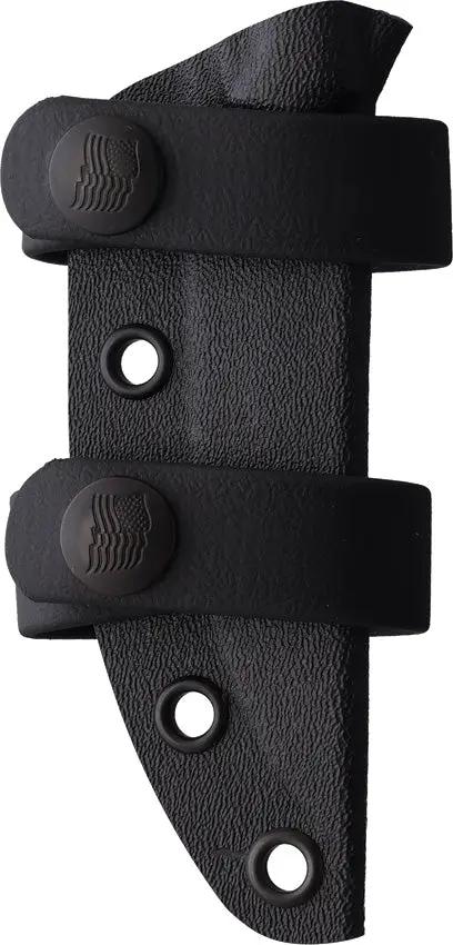 Beretta Borah Peak Fixed Blade Knife For Outdoorsmen Rugged Black 1095HC Blade Full Tang G10 Handle Kydex Sheath by Beretta