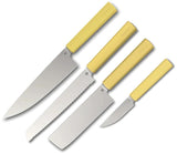 Butterfork Modern Kitchen Set Yellow BF01-FKS-YL by Butterfork