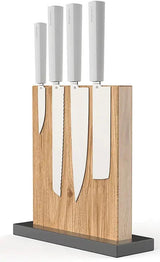 Butterfork Modern Kitchen Knife Set With Stand And Replaceable Handles For Home Cooks 4 Piece AR RPM9 Blades by Butterfork
