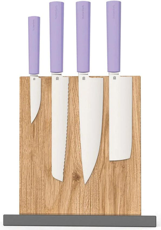 Butterfork Modern Kitchen Set w/Stand PPL BF01-WS-PP by Butterfork