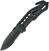 Black Fox Tactical Linerlock Black BF-115 by Black Fox
