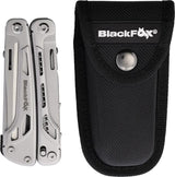 Black Fox Fortitude BF206 Multi Tool Durable 6.88in Outdoor Tool for Campers with Pliers Saw Scissors Bottle Opener by Black Fox