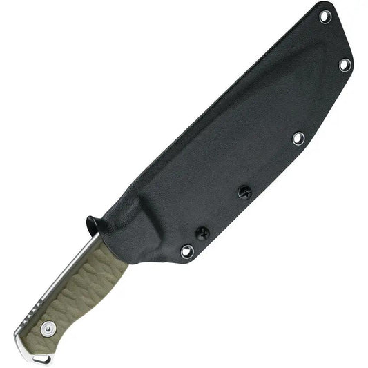 Black Fox Golem Fixed Blade Knife OD Green D2 Tool Steel Five And A Half Inch Blade Durable Outdoorsmen by Black Fox