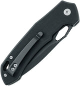 Black Fox Astros Button Lock Folding Knife BF770BB With PTFE Coated 420 Stainless Blade And G10 Handle For EDC by Black Fox