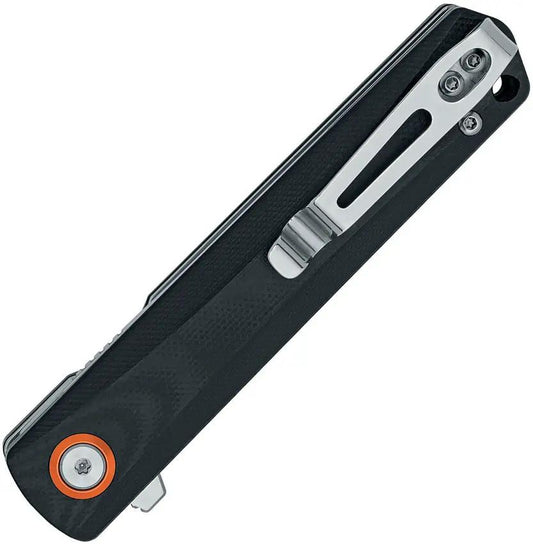 Black Fox Spear Point Linerlock Knife With Black G10 Handle 2.75in D2 Blade EDC Everyday Carry by Black Fox