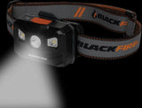 BlackFire Rechargeable Headlamp 400 Lumens USB-C Multi-Mode for Outdoor Enthusiasts Water and Impact Resistant by BlackFire