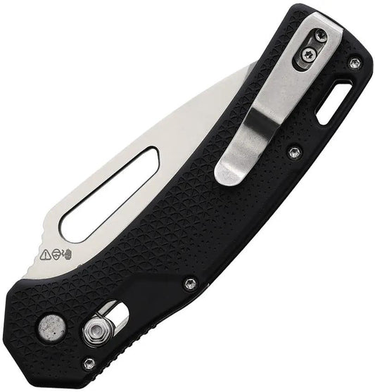 BlackFire Pivot Lock Folding Knife DP Black 4In Closed 3In D2 Drop Point for EDC Enthusiasts by BlackFire