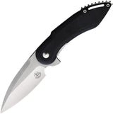 Begg Knives Mini Glimpse Linerlock Black MINI GLIMPSE NO HOLES by Begg Knives