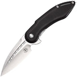 Begg Knives Mini Glimpse Liner Lock Black G10 EDC Knife With 3 Inch Satin D2 Blade by Begg Knives
