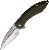 Begg Knives Mini Glimpse Linerlock OD MINI GLIMPSE W/HOLES by Begg Knives