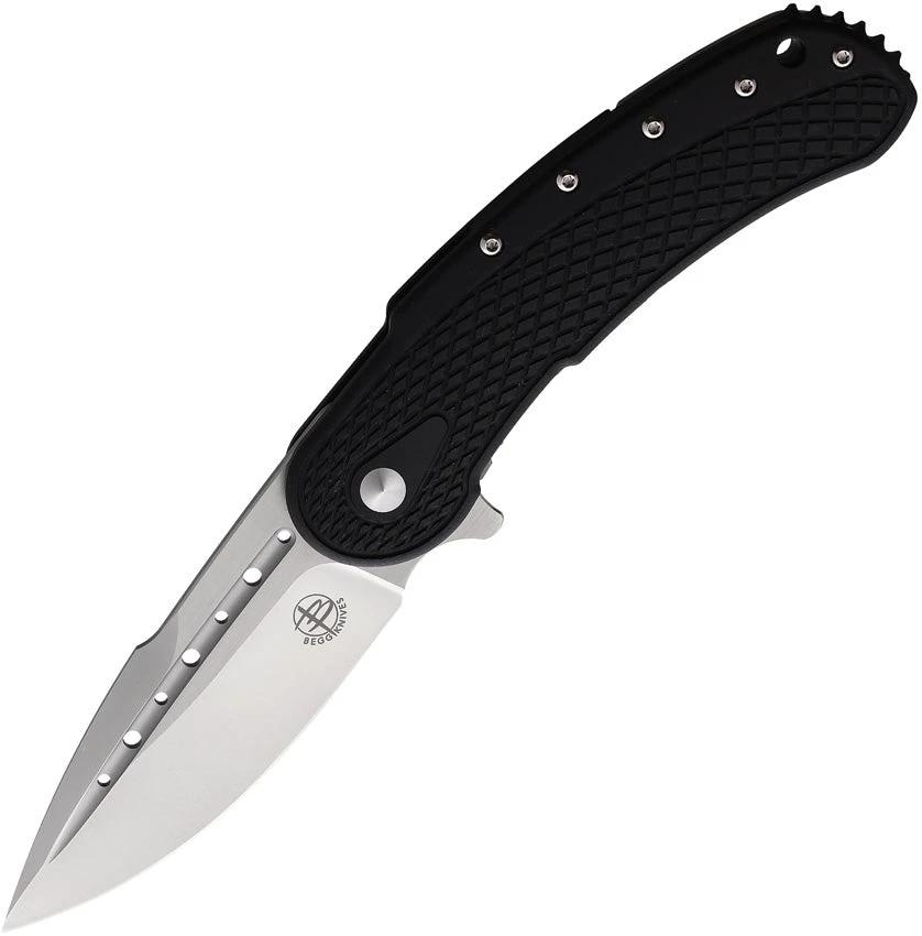 Begg Knives Bodega Framelock Black BODEGA by Begg Knives
