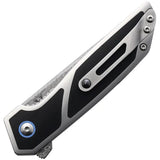 Begg Diamici Damascus Linerlock Knife VG10 San Mai Blade 4 Inch Closed For EDC Enthusiasts Pocket Clip by Begg Knives