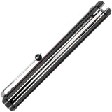 Begg Knives Kwaiken Linerlock Knife With D2 Satin Blade Black G10 Handle Carbon Fiber Inlay For EDC Enthusiasts by Begg Knives