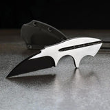 Begg Knives Tree Frog Neck Knife Two-Tone AUS-10A Wharncliffe 2-In Blade for Everyday EDC Enthusiasts by Begg Knives
