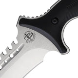 Begg Knives Bolo Fixed Blade Knife Sawback 8in AUS-10A Satin Finish Full Tang for Outdoor Survivalists and Adventurers by Begg Knives