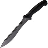 Begg Knives Bolo Fixed Blade Knife 8 Inch AUS10A Sawback Titanium Coated For Outdoor Survivalists by Begg Knives