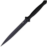 Begg Knives Filoso Dagger Black AUS10A Eight Inch Double Edge Blade Full Tang Sheath Included For Tactical Enthusiasts by Begg Knives