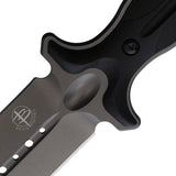 Begg Knives Filoso Dagger Gray Titanium Coated 1095HC Blade Full Tang For Tactical Enthusiasts by Begg Knives