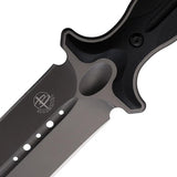 Begg Knives Filoso Dagger Gray Titanium AUS-10A Double Edge Full Tang With Lanyard Hole Belt Sheath For Collectors by Begg Knives
