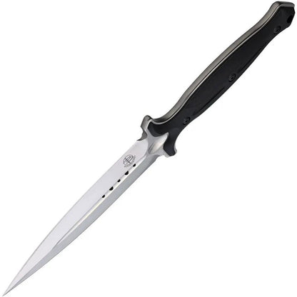 Begg Knives Filoso Dagger Satin 6 Inch Double Edge Blade Full Tang Nylon Handle Belt Sheath For Survivalists by Begg Knives