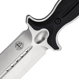 Begg Filoso Dagger Satin 8 Inch Premium Double Edge Blade Full Tang With Nylon Handle And Belt Sheath For Collectors by Begg Knives
