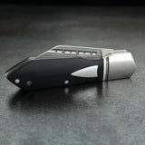Begg Knives Bullet Train Slip Joint BG036 Reverse Tanto EDC Knife With Satin 14C28N Blade And G10 Handle by Begg Knives
