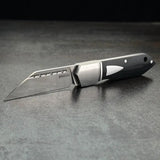 Begg Knives Bullet Train Slip Joint BG036 Reverse Tanto EDC Knife With Satin 14C28N Blade And G10 Handle by Begg Knives