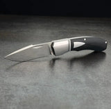 Begg Knives Recurve Slip Joint Knife With Satin 14C28N Blade Black G10 Handle For EDC Enthusiasts by Begg Knives