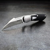 Begg Hawkbill Slip Joint Knife for EDC Premium 3 Inch Closed 14C28N Satin Blade G10 Handle by Begg Knives