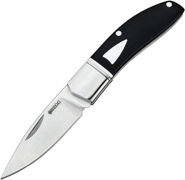 Begg Knives Mini Hunter Slip Joint Blk BG043 BZ011715S by Begg Knives