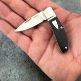 Begg Knives Mini Hunter Slip Joint Satin Drop Point Blade 14C28N G10 Handle Compact EDC Enthusiasts by Begg Knives