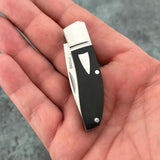 Begg Knives Mini Hunter Slip Joint Satin Drop Point Blade 14C28N G10 Handle Compact EDC Enthusiasts by Begg Knives