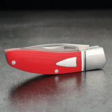 Begg Knives Mini Hunter Slip Joint Red G10 BG044 Premium EDC Knife With Satin 14C28N Sandvik Blade by Begg Knives