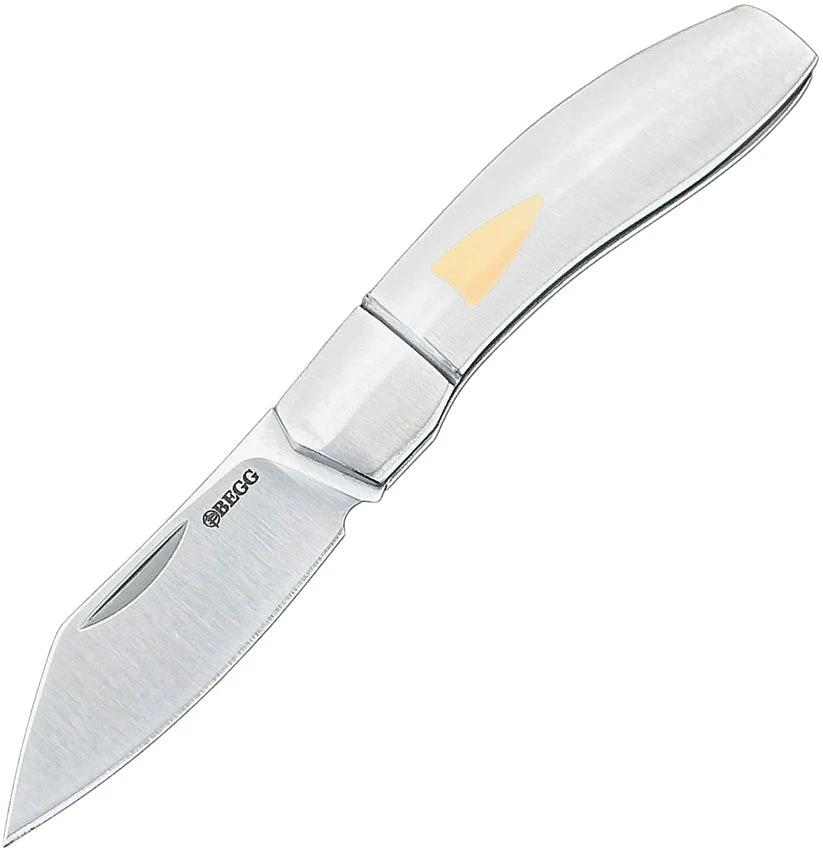 Begg Knives Sheepfoot Mini Slip Joint BG046 BZ011716 by Begg Knives