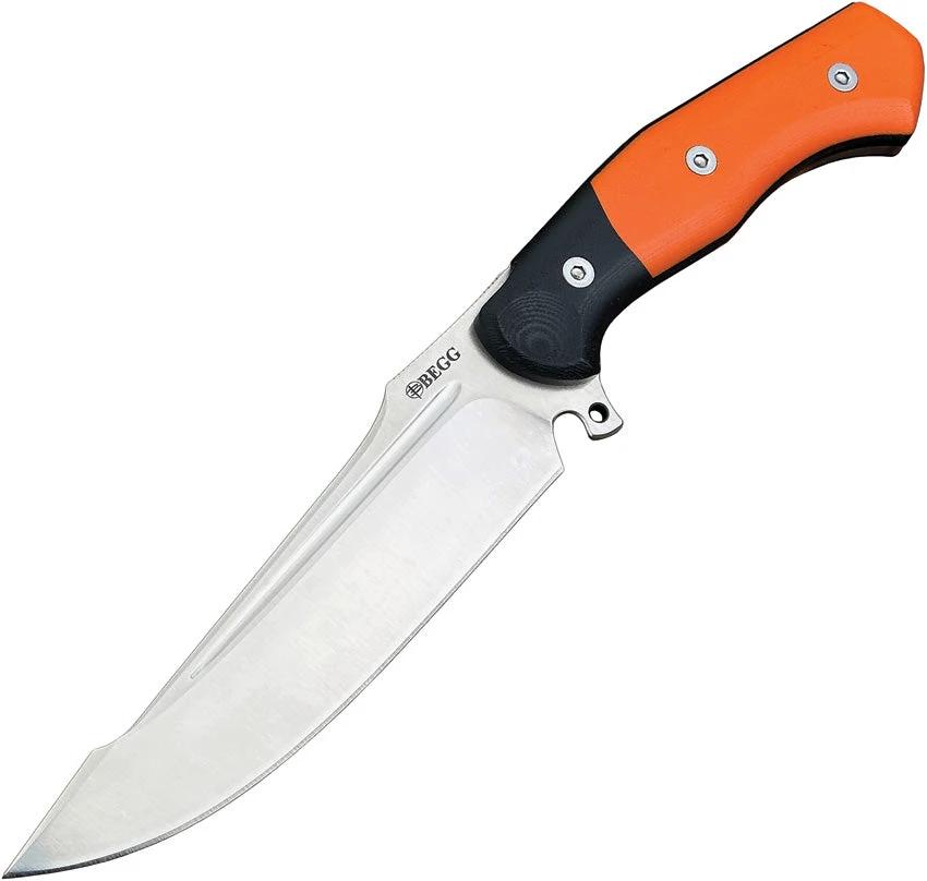 Begg Knives Alligator Fixed Blade Org BG049 BZ011735 by Begg Knives