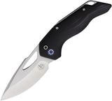 Begg Knives Galaxy Button Lock Blk BG058 GALAXY BLACK WITH CRYO by Begg Knives