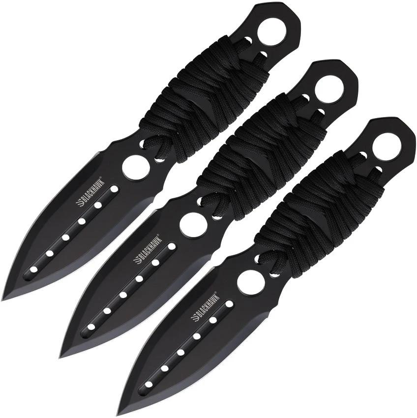 Blackhawk Direct Hit Throwing Knife Set BH15DH01BK by Blackhawk