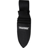 Blackhawk Direct Hit Throwing Knife Set For Tactical Enthusiasts Black Oxide Double Edge Full Tang Lanyard Belt Sheath by Blackhawk